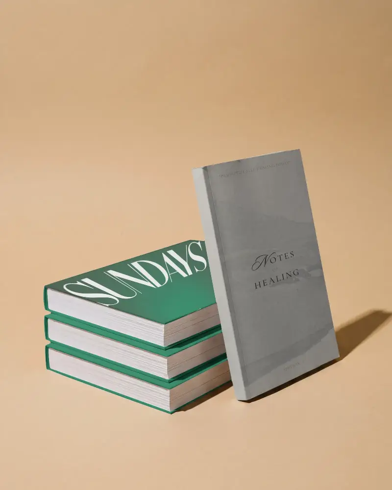 Hardcover Book Mockup Presentation On Isolated Background For Printing Showcase Perfect