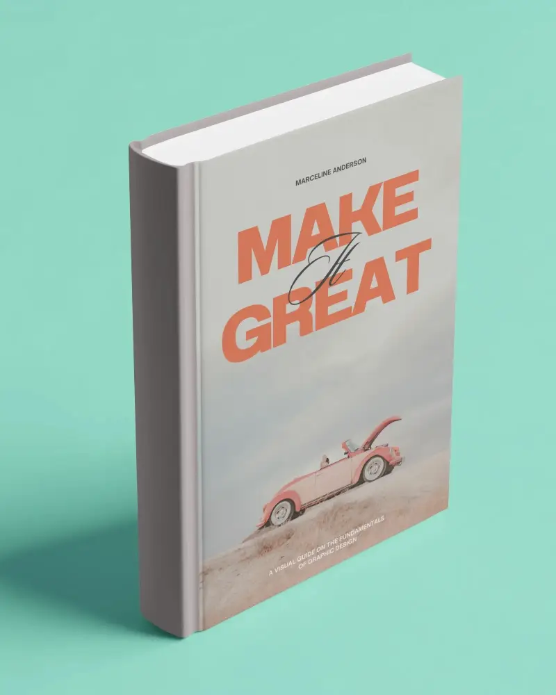 Elevated Book Mockup Standing Hardcover Against Pastel Background Clean And Minimal Display