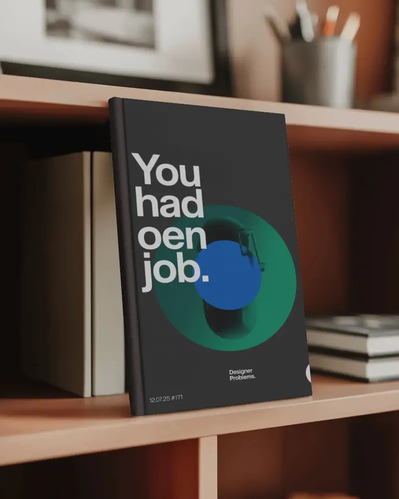 Standing Book Mockup On Shelf Hardcover Leaning Against Books In Home Office Scene With Neutral