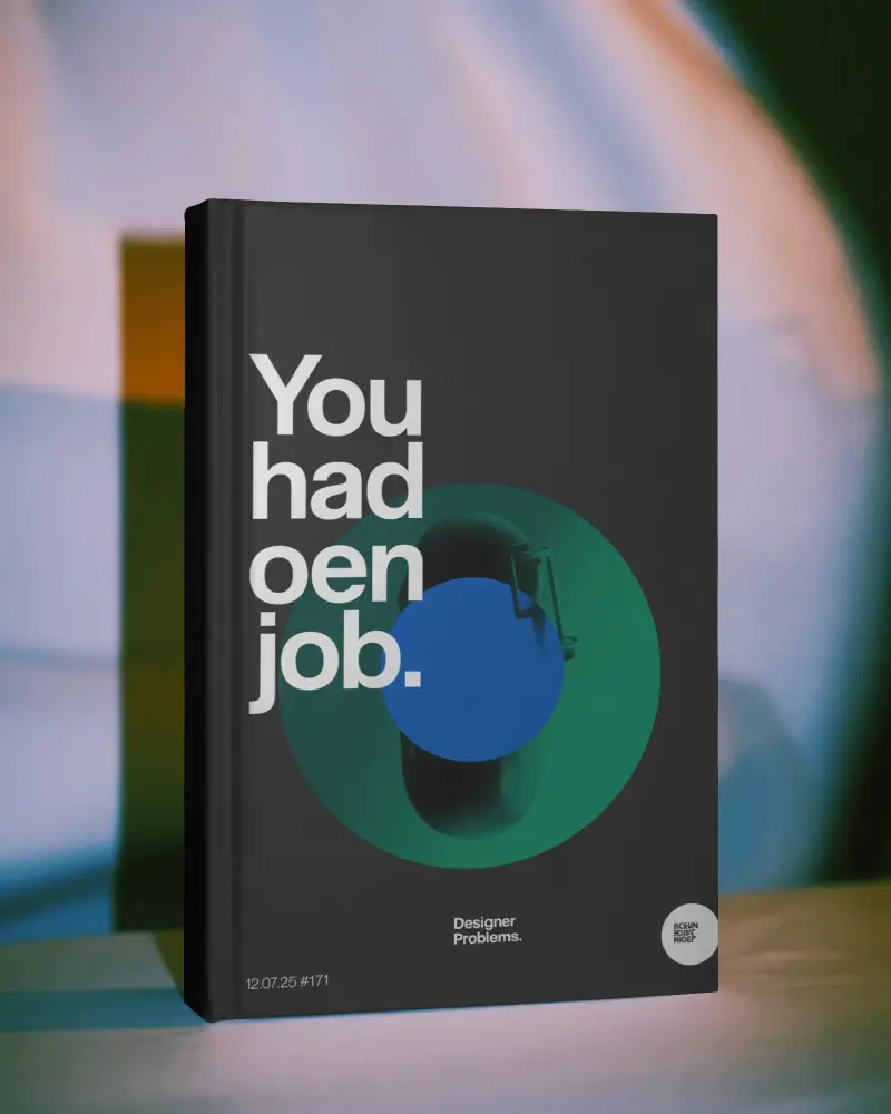 Hardcover Book Mockup On Minimalistic Background For Creative Book Cover Display