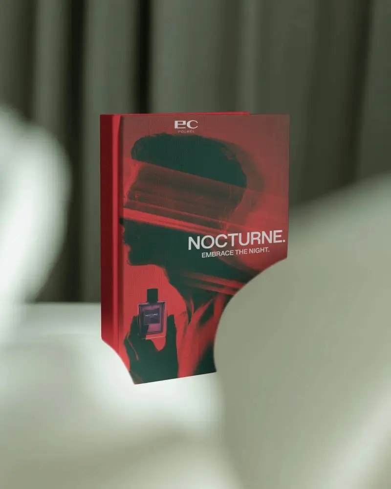 Minimalist Hardcover Book Mockup With Soft Shadow Background For Branding Use