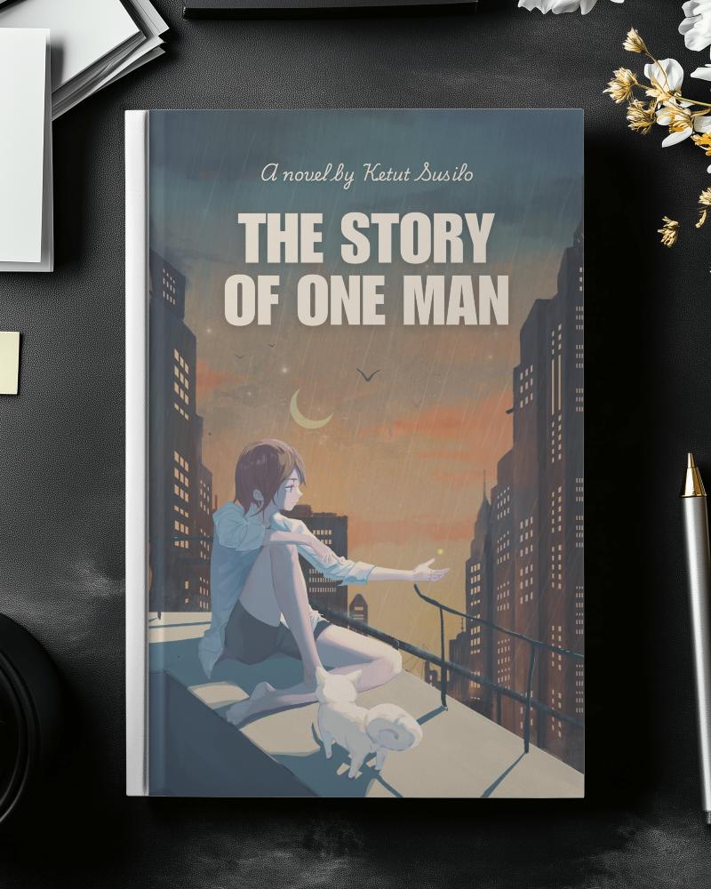 Top View Hardcover Book Mockup On Black Desk With Golden Pen And Flowers Clean And Modern Design