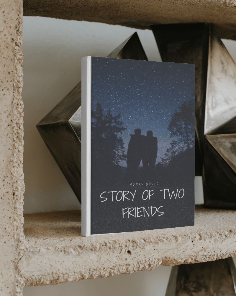 Minimal Hardcover Book Mockup On Stone Shelf With Decor Natural And Elegant Display