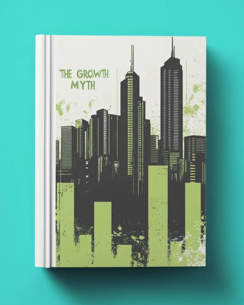 Minimalist Hardcover Book Mockup On Vibrant Teal Background Flatlay Style