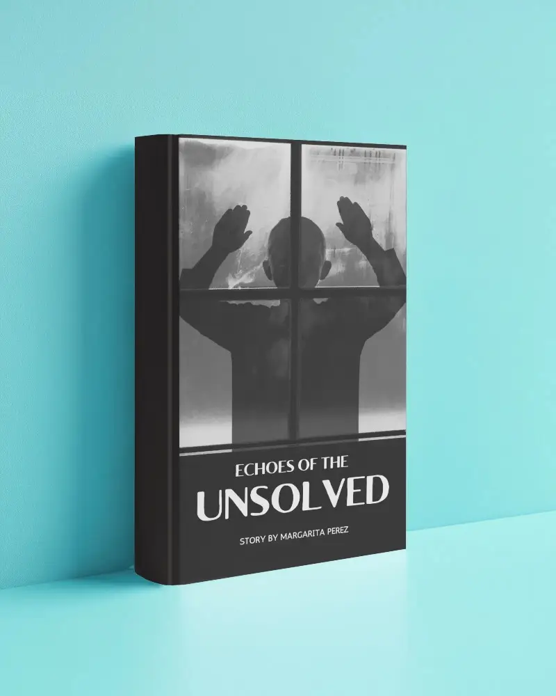 Minimal Book Mockup Hardcover Blank White Cover Against Light Blue Wall