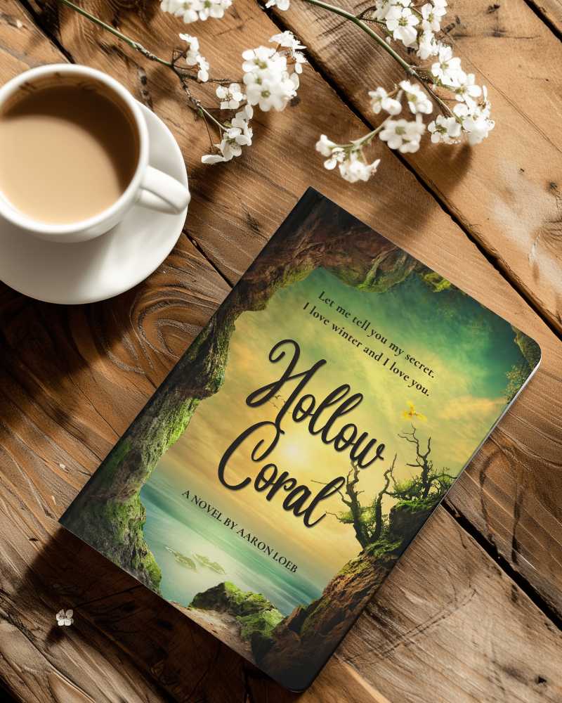 Diary Mockup Flatlay On Aesthetic Table