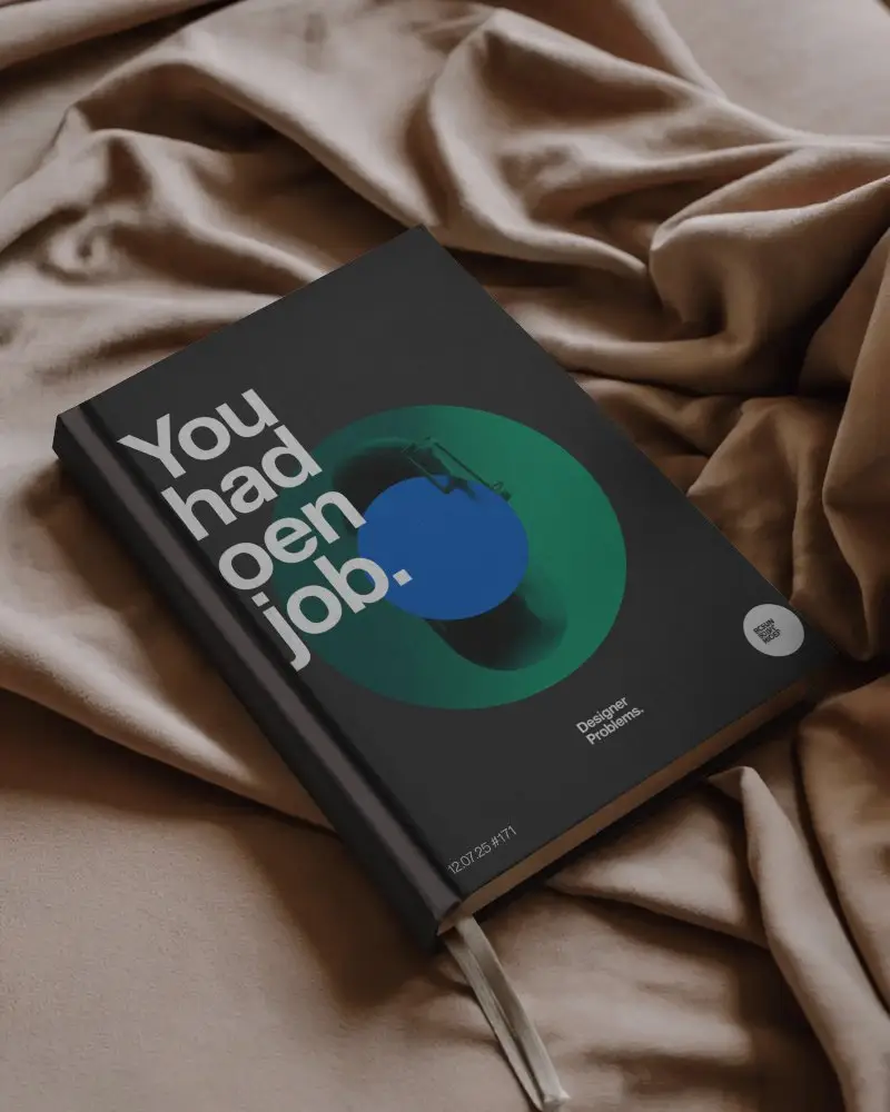 Cover Book Mockup Placed On Soft Velvet Fabric With Flowing Folds In Warm Natural Textile Background