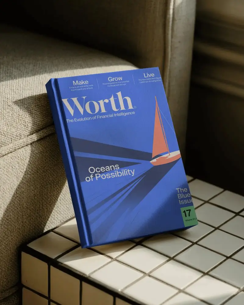 Hardcover Book Mockup On Tiled Surface With Natural Light Shadow Creative Presentation