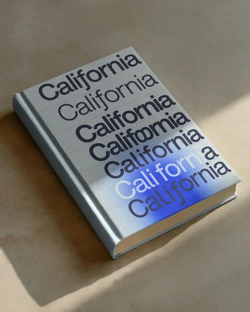 Realistic Hardcover Book Mockup Top Angle Minimal Style Shadow Play Clean Surface