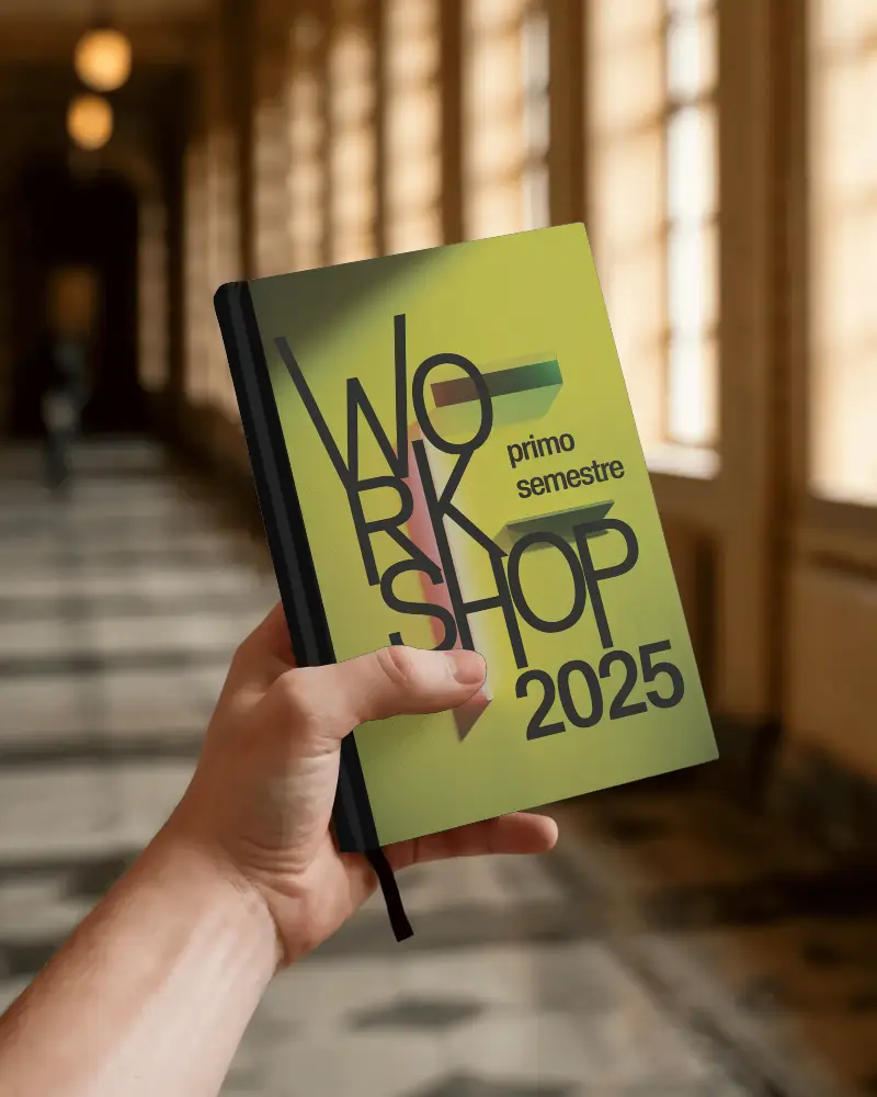 Elegant Hallway Book Mockup Hand Holding Hardcover In Sunlit Vintage Interior Setting