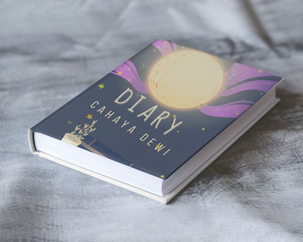 Elegant Book Mockup On Textured Surface