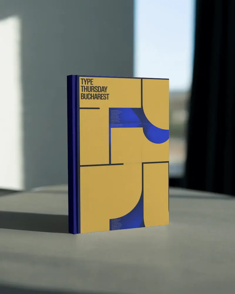 Minimal Book Mockup On Round Table With Soft Daylight And Blurred Window Background