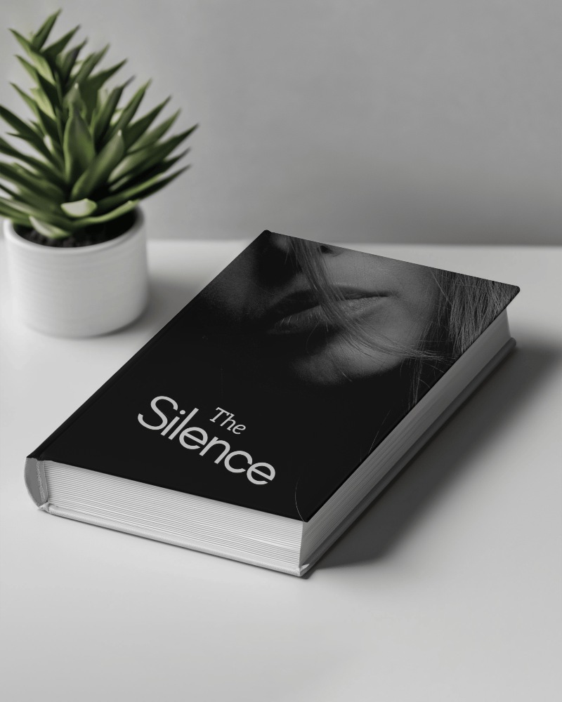 Rustic Book Mockup On Wooden Table With Dried Flowers In Ceramic Vase Cozy And Vintage Style