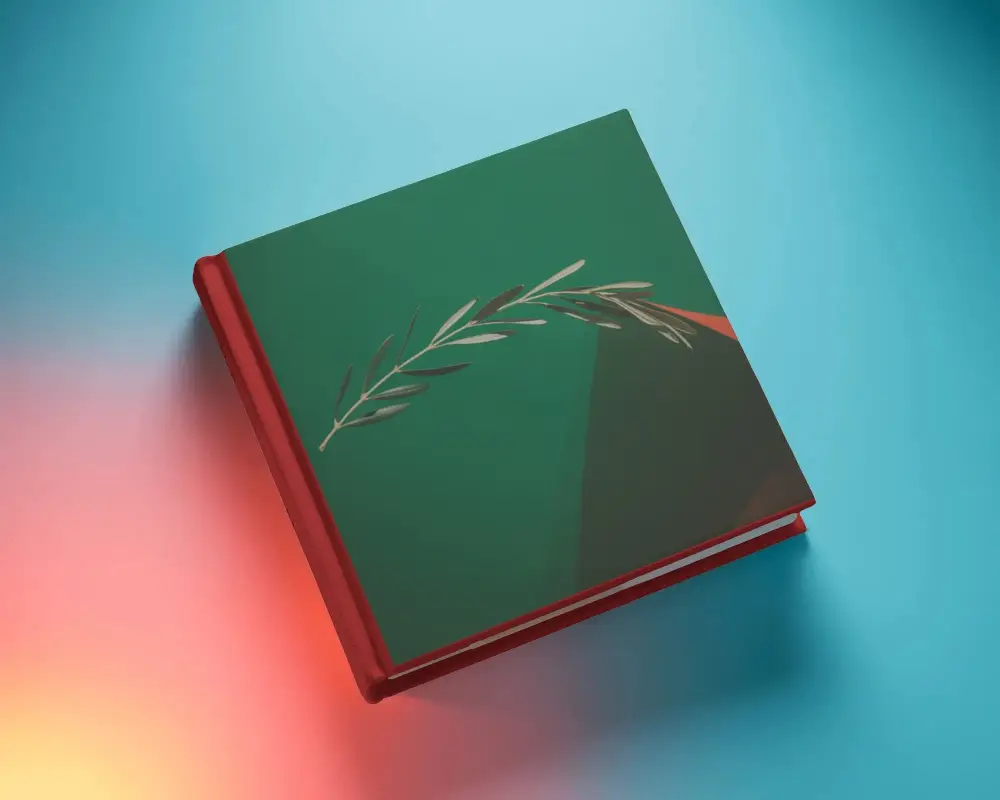 square-hardcover-book-mockup-with-minimalist-design-and-reflective-gradient-backdrop