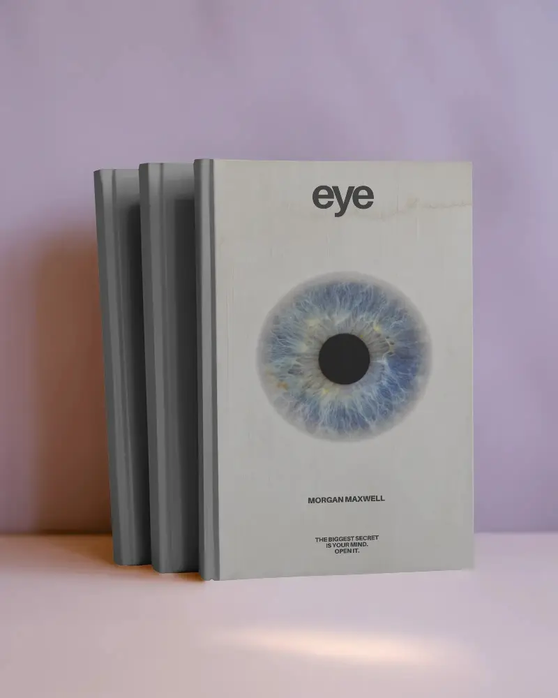 Hardcover Book Mockup Display For Publishing Designs And Creative Visual Presentation Use