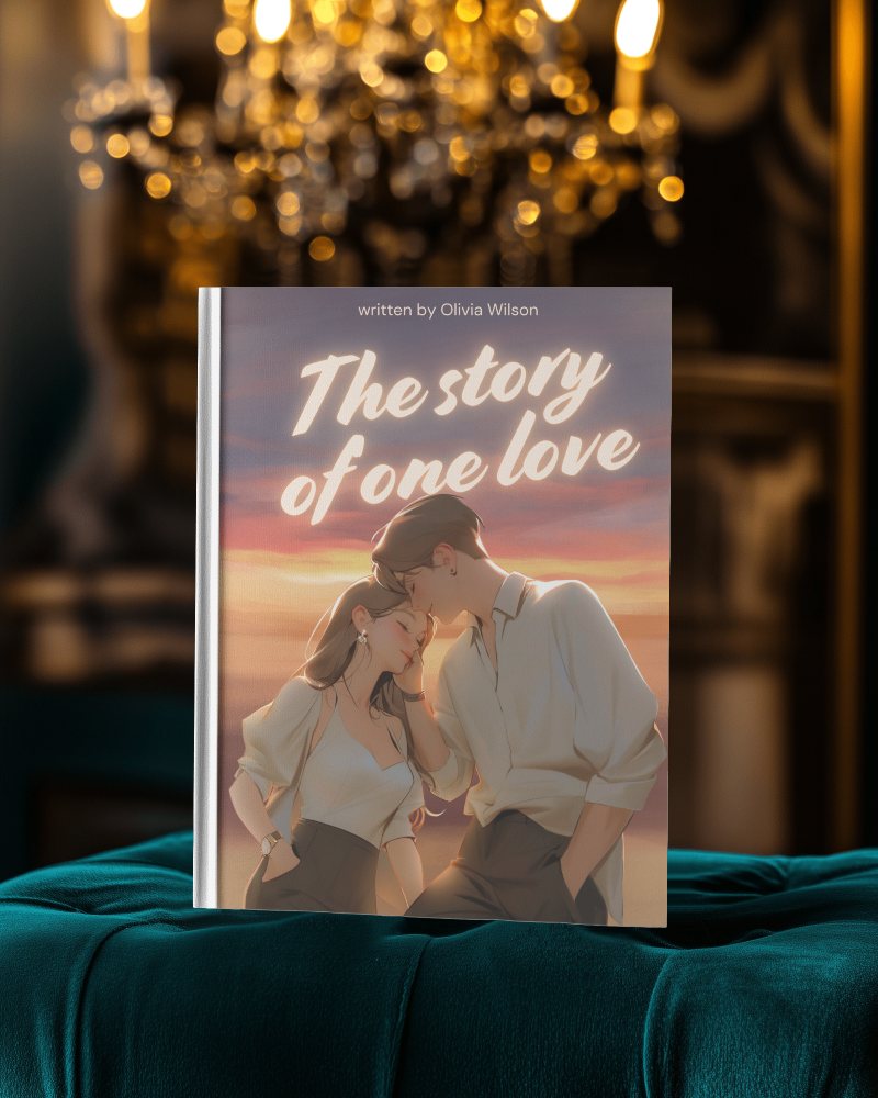 Elegant Book Mockup On Velvet Cushion With Chandelier In Background