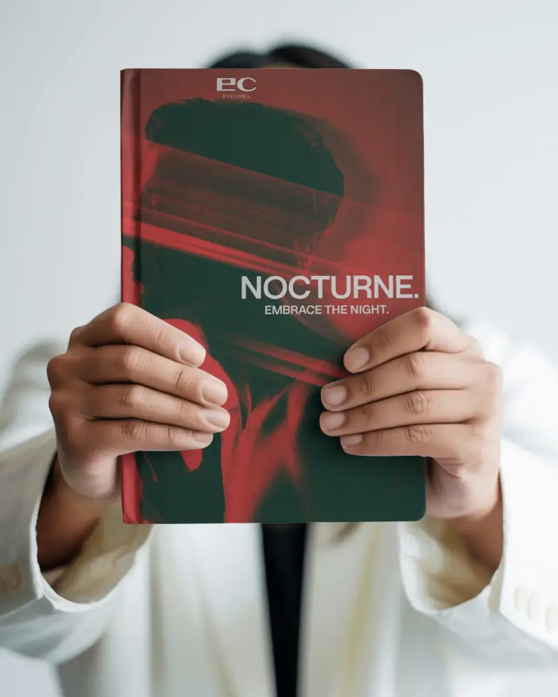 Professional Holding Vertical Book Mockup For Personalized Cover Design Ideas