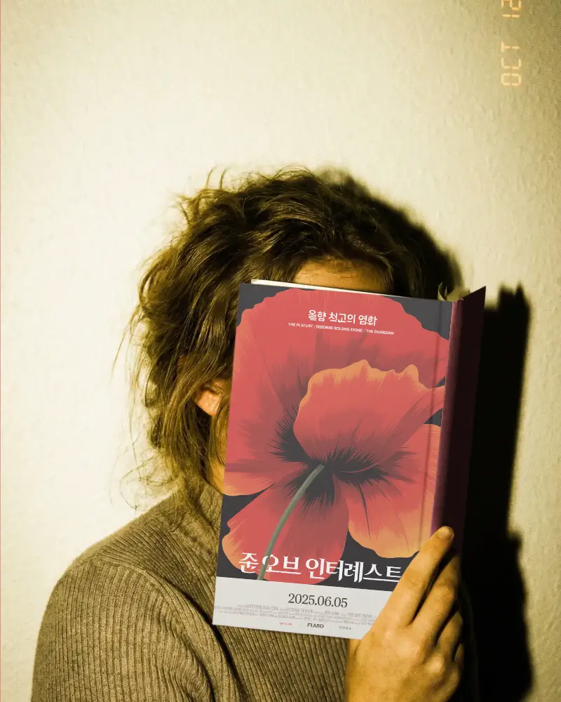 Creative Book Mockup With Empty Cover And Human Holding It Close