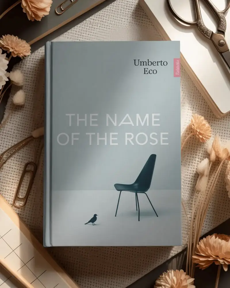 Hardcover Book Mockup Flat Lay With Stationery And Dried Flowers Workspace Scene