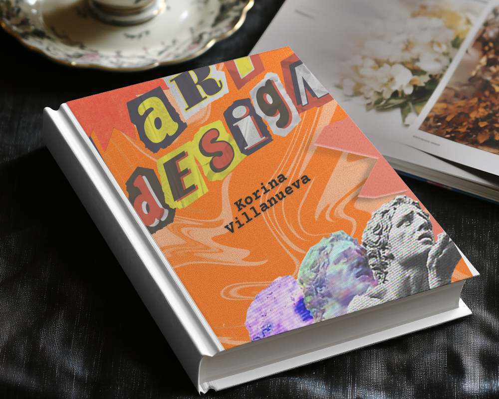 Premium Book Mockup Close Up Of Textured Cover In Sophisticated Setting With Warm Lighting And Luxury Details 0131