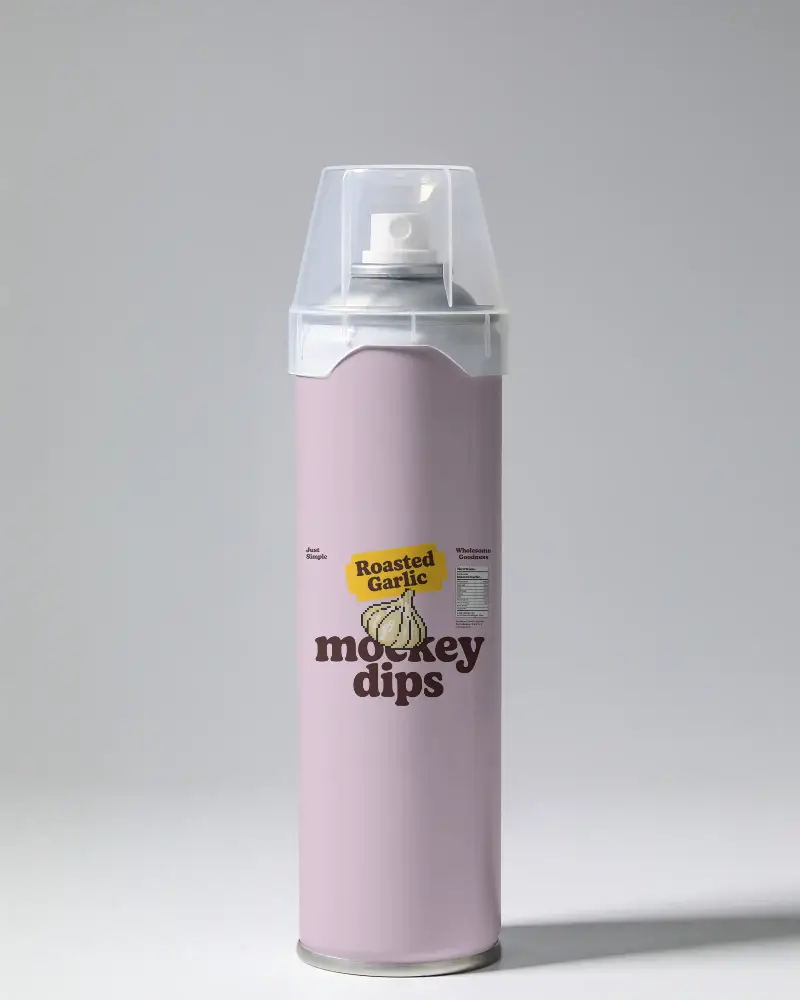 Spray Bottle Packaging Mockup For Branding And Label Design Presentations