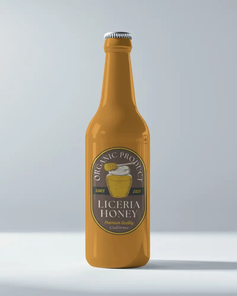 Minimal Clear Plastic Bottle Mockup For Smoothies Or Juices High Resolution Studio Lighting Clean Label Display