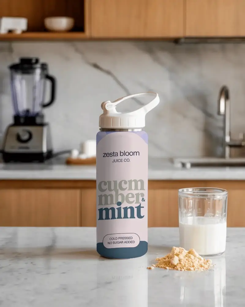 Reusable Water Bottle With Flip Top Lid For Easy Drinking And Portable Hydration Near Glass