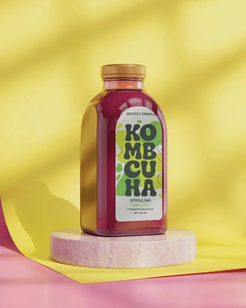 Ecofriendly Plastic Bottle Mockup For Product Packaging Design Perfect