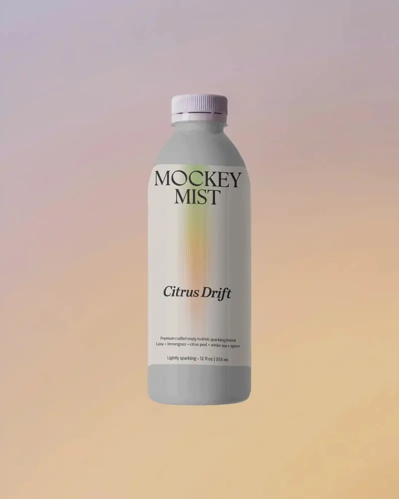 Sleek Minimalist Bottle Mockup For Product Packaging Branding And Visual Presentation Needs