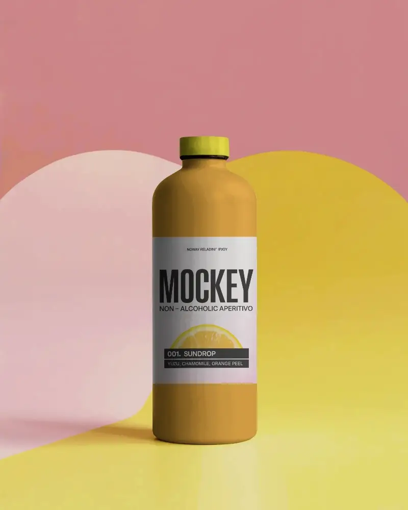 Premium Quality Bottle Mockup Perfect For Healthcare And Lifestyle Products