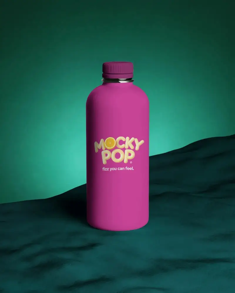 Realistic Plastic Bottle Mockup Ideal For Beverage Healthcare Or Personal Care Product Design