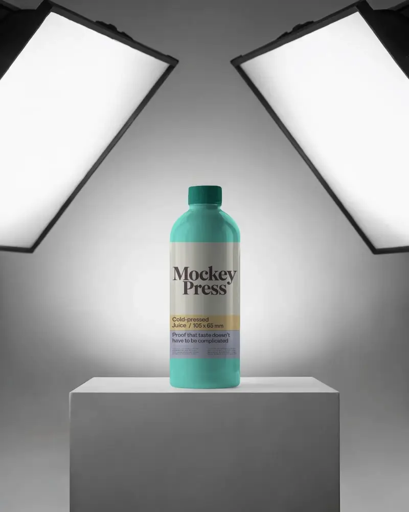 Premium Quality Packaging Bottle Mockup For Product Presentation And Branding Design