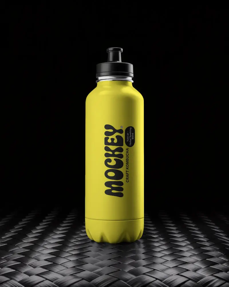 Durable Portable Sports Bottle Mockup For Athletic Brands Ideal For Marketing And Graphic Design