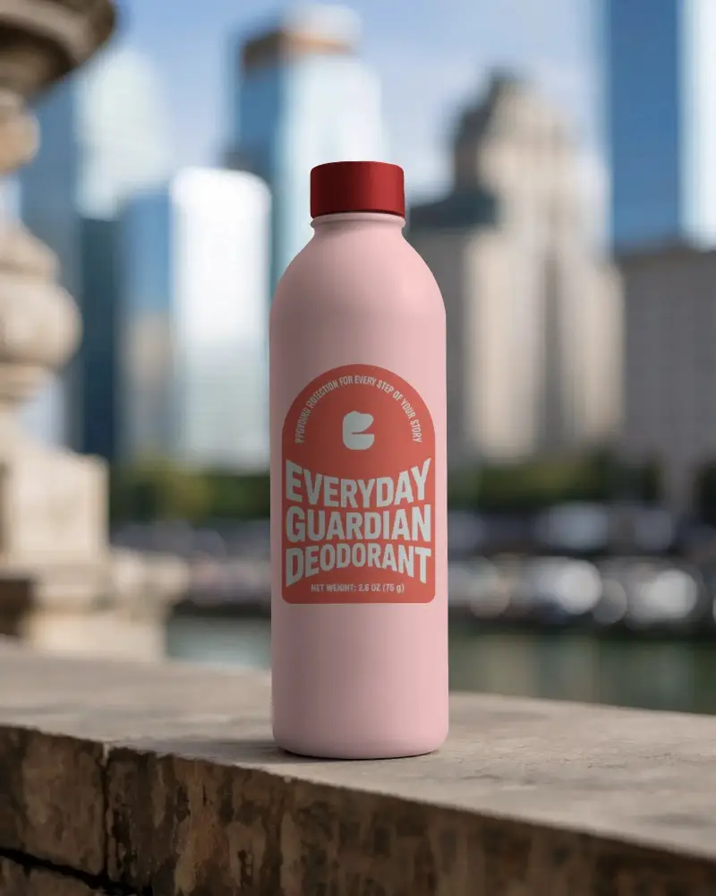 Modern Travel Water Bottle Mockup For Custom Logo Branding And Promotional Products