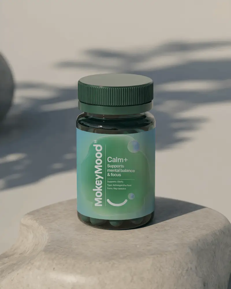 Transparent Pill Container Mockup With Ribbed Cap For Branding Promotions