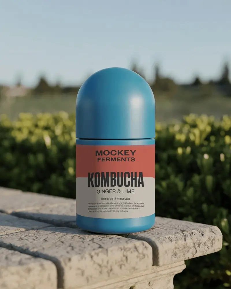 Modern Cosmetic Bottle Mockup For Skincare Or Beauty Product Branding Showcase 0226