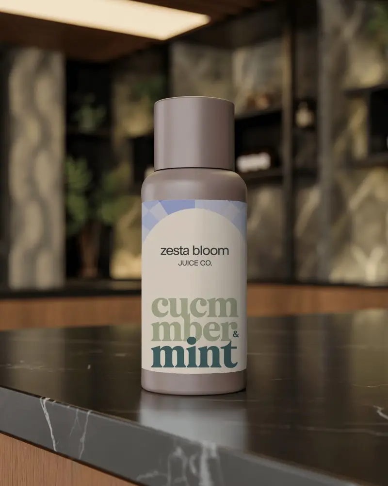 Premium Cosmetic Bottle Mockup For Skincare Products Display With Simple Label Template 0270