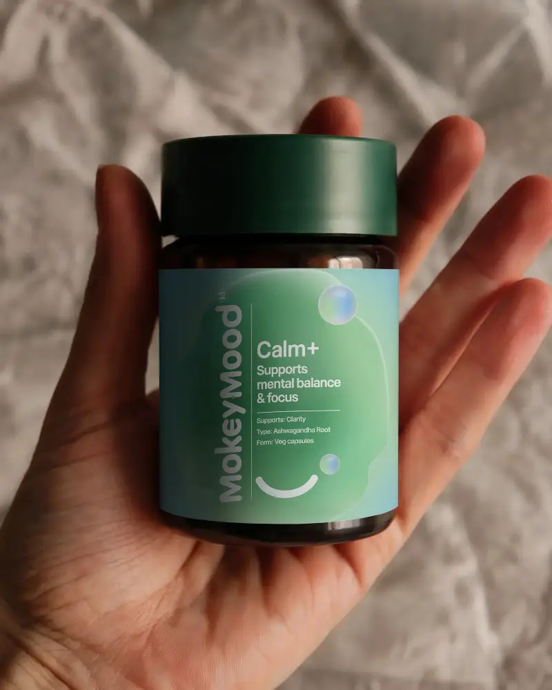 Compact Glass Bottle Mockup For Cosmetics Supplements Or Vitamins Packaging Design