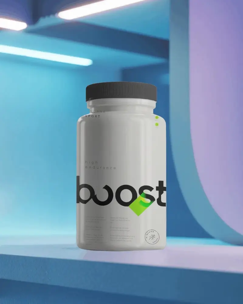 Premium Supplement Container Bottle High Resolution Mockup For Label Design And Branding