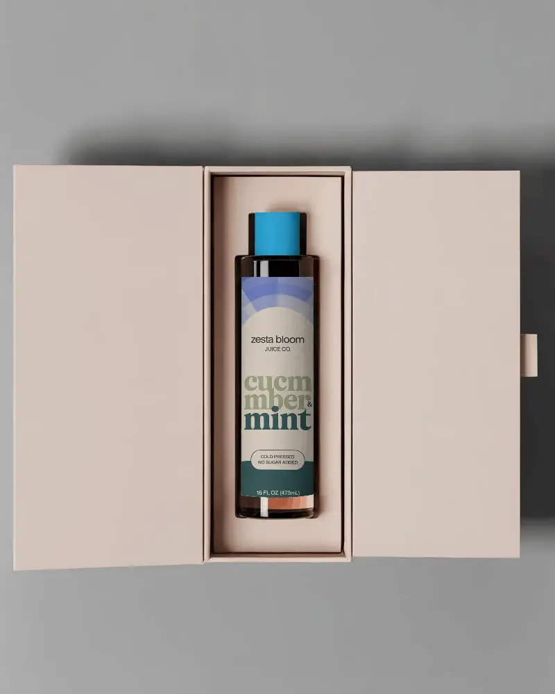 Premium Cosmetic Bottle Box Packaging Elegant Minimal Design Beauty Product Mockup Template