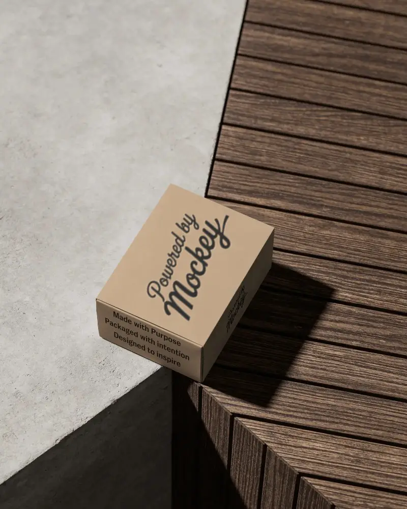 Premium Quality Packaging Box Gift Box Mockup Minimalist Product Display Design