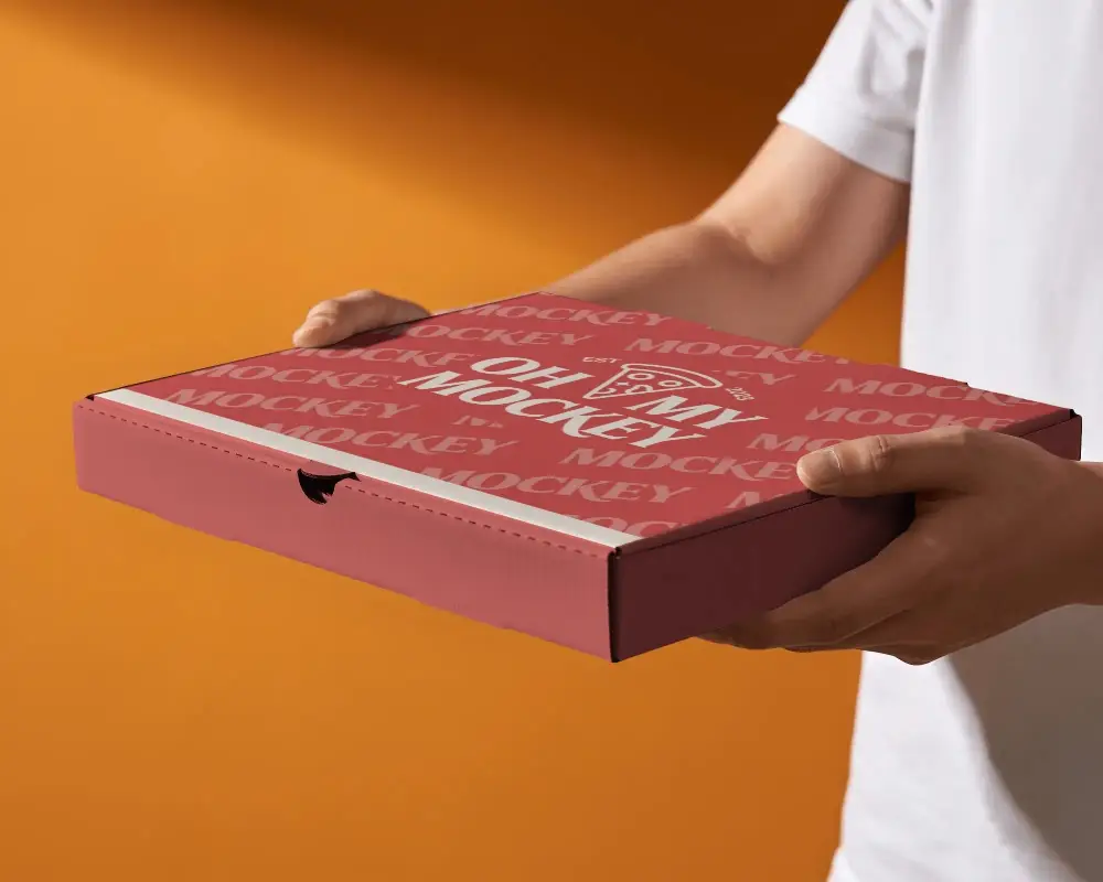 High Quality Rigid Flat Lid Box Mockup Ideal For Premium Product Packaging And Retail Display