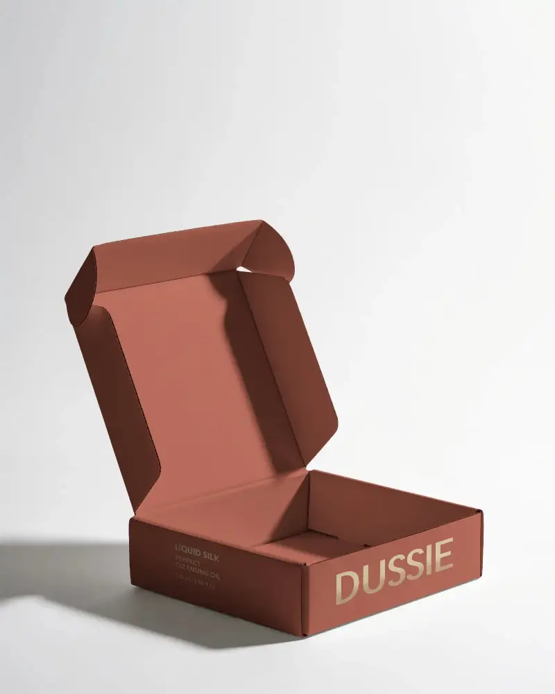 Premium Eco Friendly Rigid Box Mockup For Custom Packaging And Branding Design Presentations