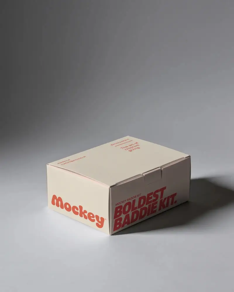 Sleek Minimalist Cardboard Packaging Box Mockup For Retail Product Display And Secure Shipment