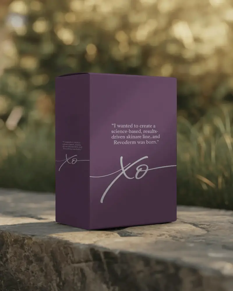 Sleek Minimalist Box Mockup For Product Packaging Design And Brand Presentation Template