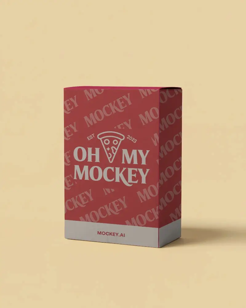 Premium Quality Box Mockup Packaging Template For Product Branding And Customization Mockup Display