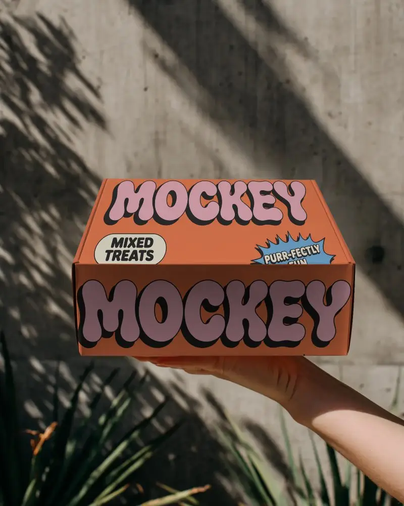 Modern Unbranded Folding Box Mockup For Product Presentation Or Gift Packaging Showcase