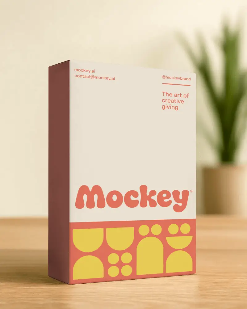 Premium Product Packaging Box Mockup For Brand Presentation And Marketing Visuals