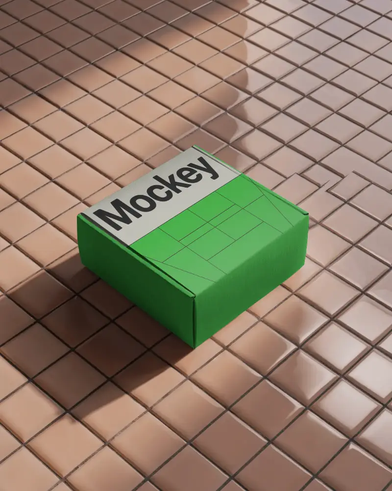 square-box-mockup-on-glossy-tiled-floor-sunlit-modern-minimal-scene-for-premium-packaging