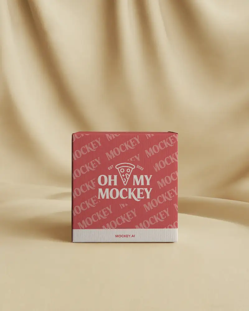 front-view-square-box-mockup-against-fabric-backdrop-clean-minimal-modern-packaging-display